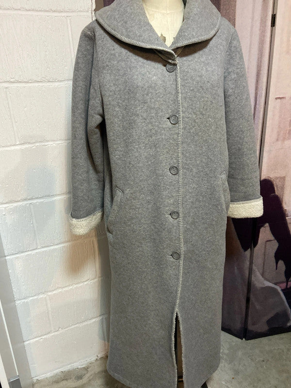 Gorgeous grey soft coat
