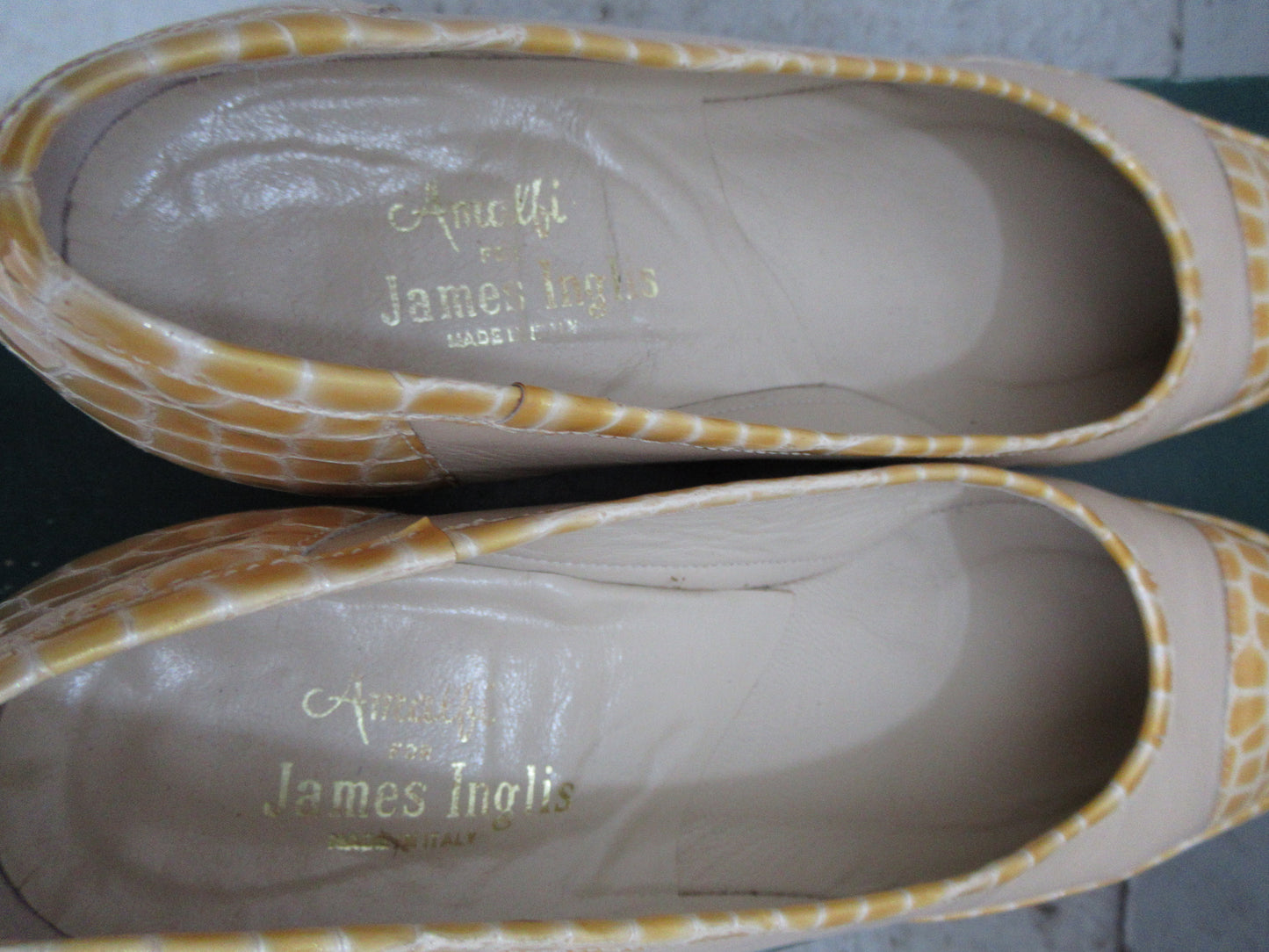 Cute low wedge shoes