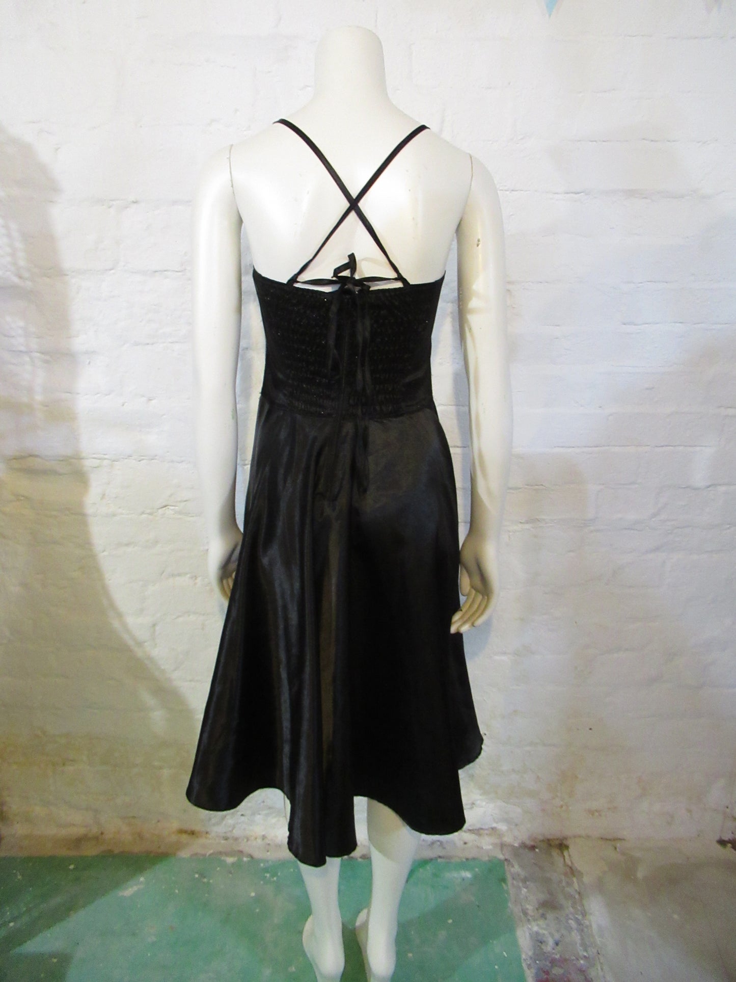 Gorgeous black strappy dress