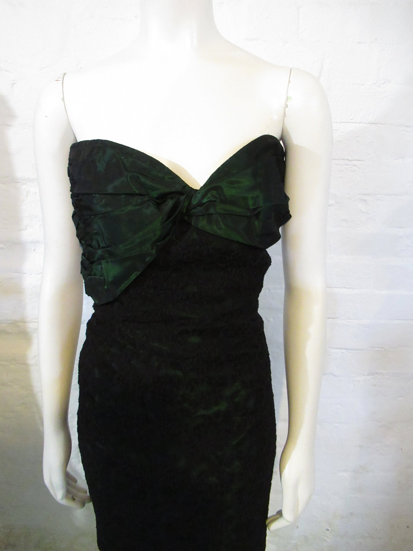 Gorgeous green cocktail dress