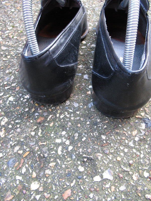 Black Saint Ferry size 9 slip on shoes