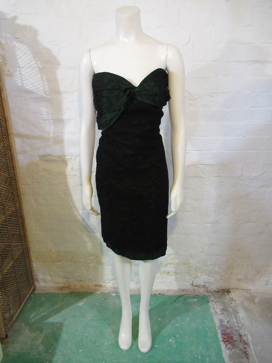 Gorgeous green cocktail dress