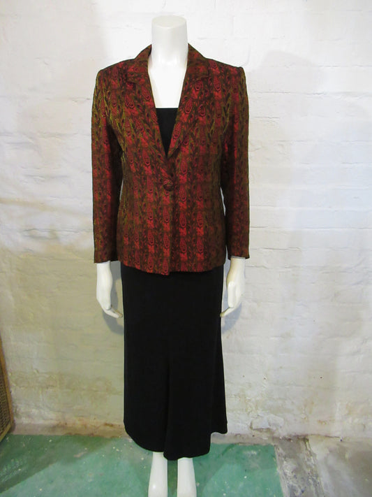 Sarah B. 3 piece skirt suit